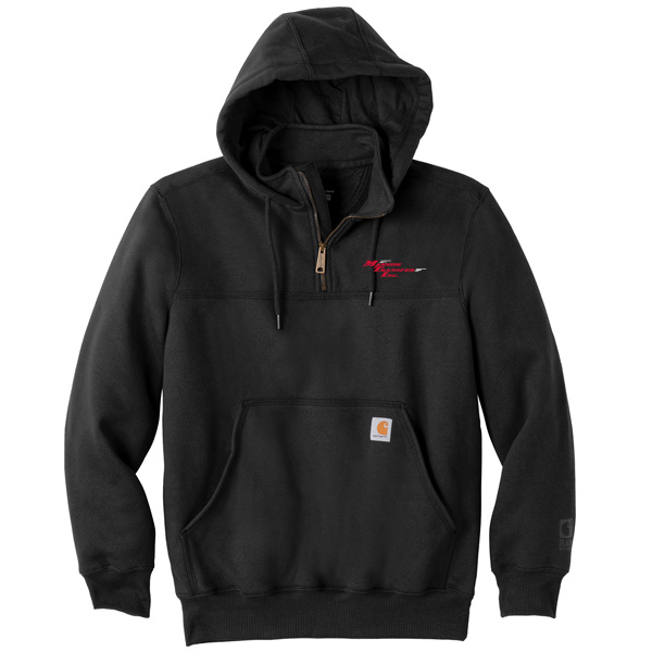 CT100617 Carhartt ® Rain Defender ® Paxton Heavyweight Hooded Zip Mock Sweatshirt