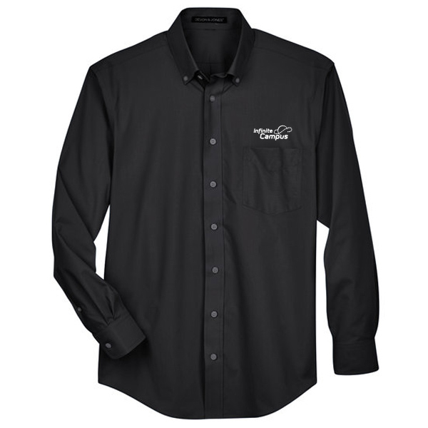 D620 Men s Crown Woven Collection Solid Broadcloth