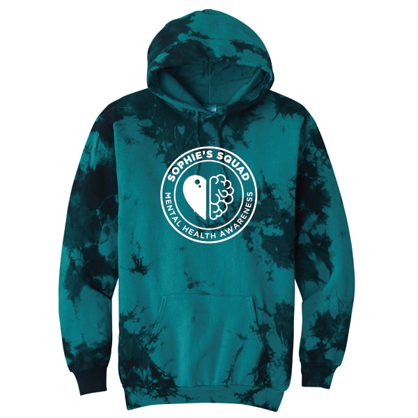 PC144- Port & Company Crystal Tie-Dye Pullover Hoodie