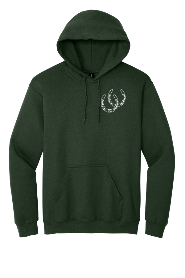 Adult-Heavy Blend Hooded Sweatshirt- Forest Green